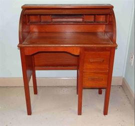 Child's Roll Top Desk