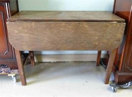 Primitive Fold Down Table