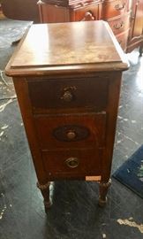 3-Drawer Vintage Cabinet
