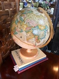 Antique Desk Globe 