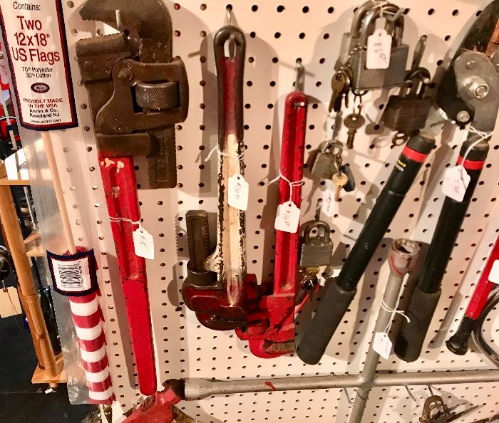 Wrenches, American Flag, Clippers
