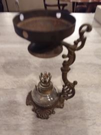 Antique Vapo-Cresolene medical lamp