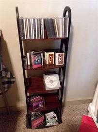Really nice stand with cd's