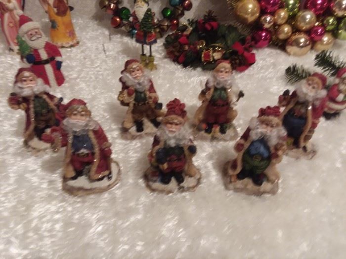 Collection of Santa's 