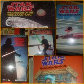 Books - Star Wars, Empire Strikes Back, Return of the Jedi, Wookiees, & more.