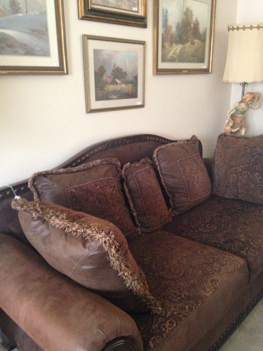 Large comfortable sofa