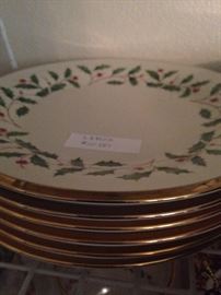 Lenox "Holiday" china - salad plates