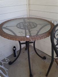 The perfect table for a small patio.