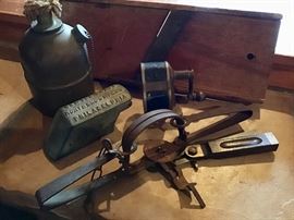 Primitives,  Trap, Ice Scraper, Pencil Sharpener, Stanley tool, etc