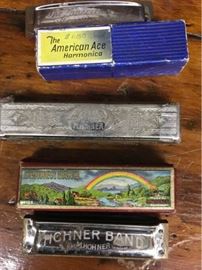 Hohner and American Ace Harmonicas