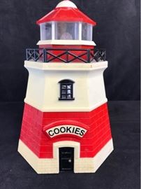 The Original Electric Lighthouse Cookie Jar