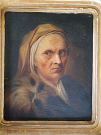 19th century portrait ~ Original Oil on canvas 