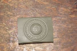 Original Weimar Republic GOTT MIT UNS German Belt Buckle WW1 Era