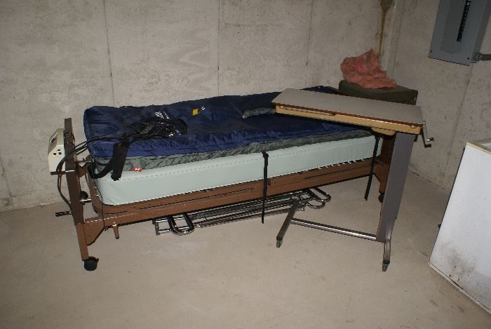 Adjustable Medical Bed & Adjustable Bed Tray 