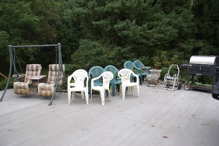 Outdoor Patio Chairs, Grills, Platers & More 