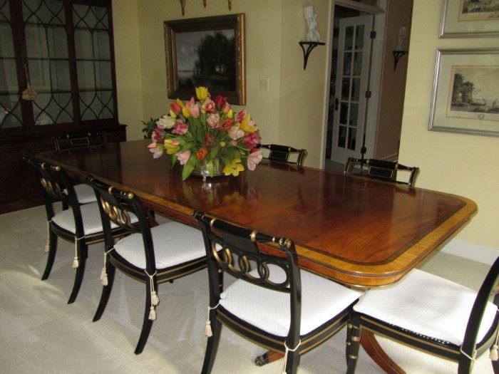 Baker - Historic Charleston Dining Table & Chairs