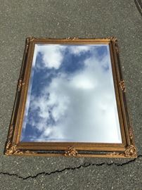 Large Black and Gold Mirror https://ctbids.com/#!/description/share/53232