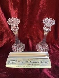 Mikasa Candle Holders and Candle Sticks https://ctbids.com/#!/description/share/53019
