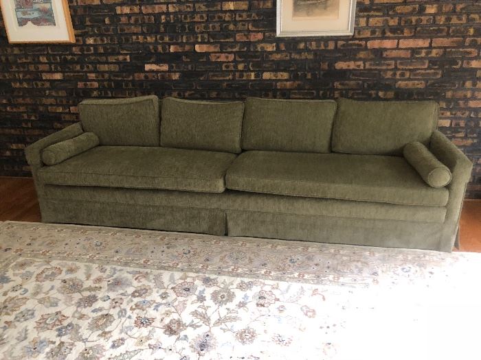 Mid century long sofa
