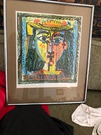Picasso signed, dated 2.4.63 and numbered