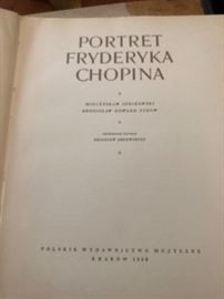 Portret Fryderyka Chopina first edition