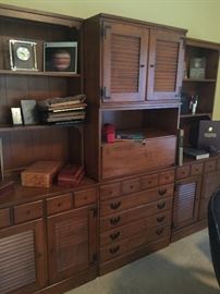Beautiful book cases, available singly or in a set.