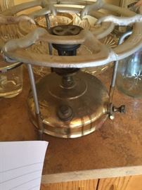 Brass, Swedish camp stove