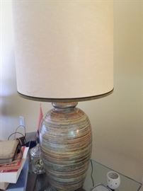 I love the colors on these lamps.