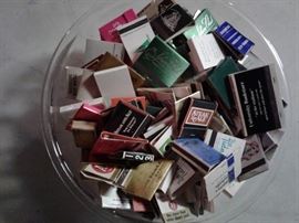 Hundreds of match books