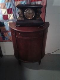 Lovely demilune cabinet