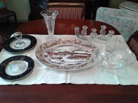 Sample of Crystal and China