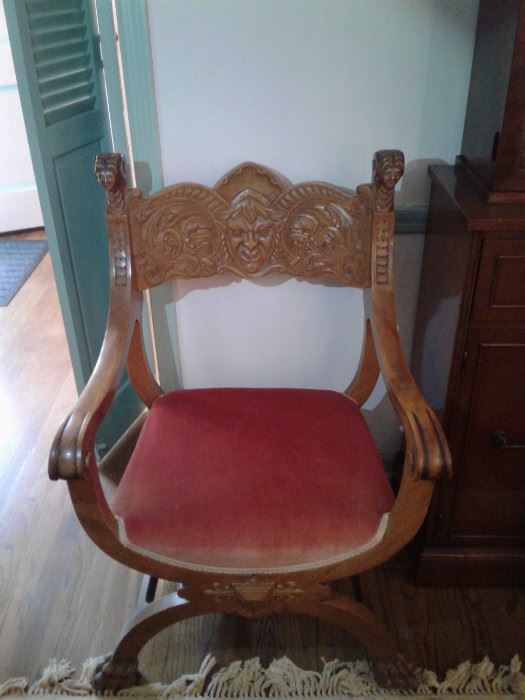 North Wind Carved chair