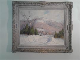 Allen Dean Cochran, oil on canvas