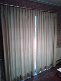 All window treatments and hardware for sale.