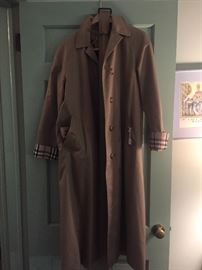 Burberry coat. Like new!