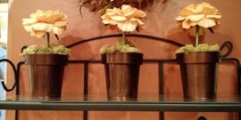 Floral Trio, perfect decorative piece for any room. 