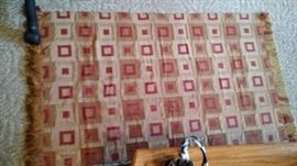 medium size accent rug