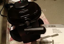 Bella Waffle Maker is something not found in every kitchen, and a great gift for anyone. Perfect holiday gift. Like New! 