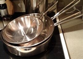 3-Piece  Emeril Lagasse Skillets. Very nice and just in time for that Holiday gift giving season! 