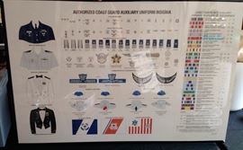 Coast Guard poster, ready for framing