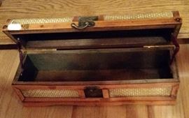 Small wood accent chest