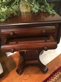 Accent Side Table, Solid wood construction, Cowan