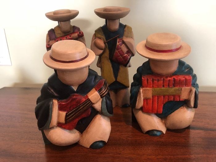 Wood Figurines, Ecuador