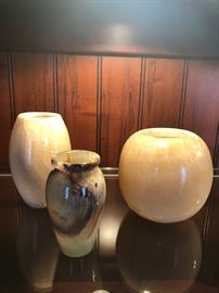 Onyx, Marble Vases