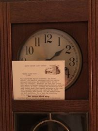 Gustav Becker Wall Clock, 1926