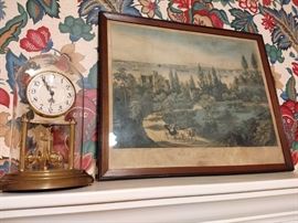 Vintage Currier & Ives print