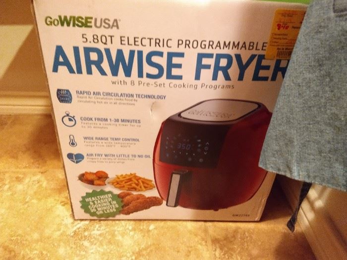 Airwise Fryer (new in box)