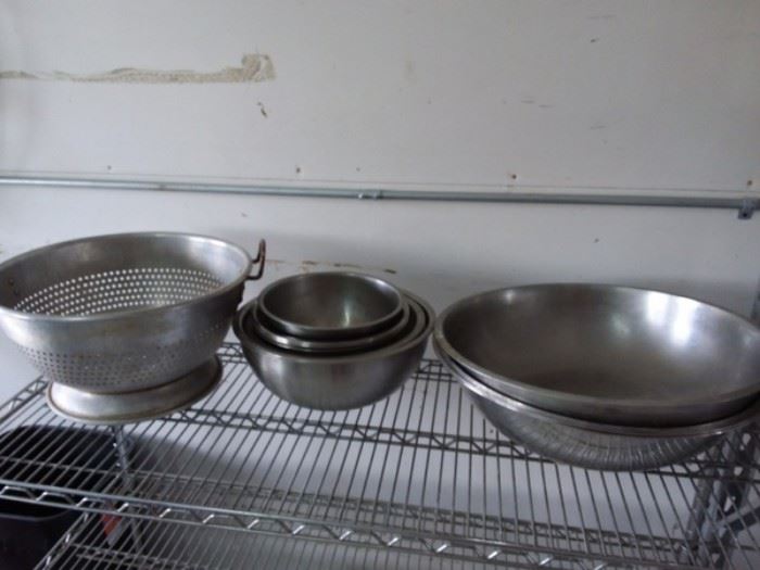 Commercial Stainless Bowls