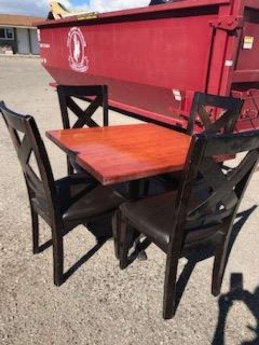 Set of 2 Square Commercial Tables