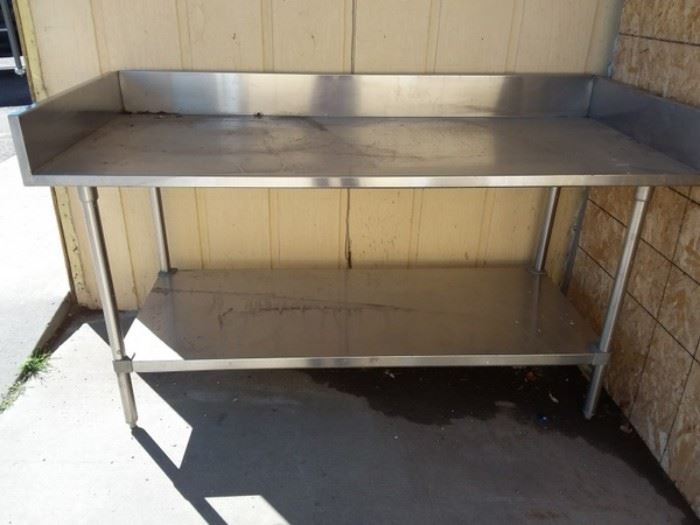 Stainless Commercial Prep Table